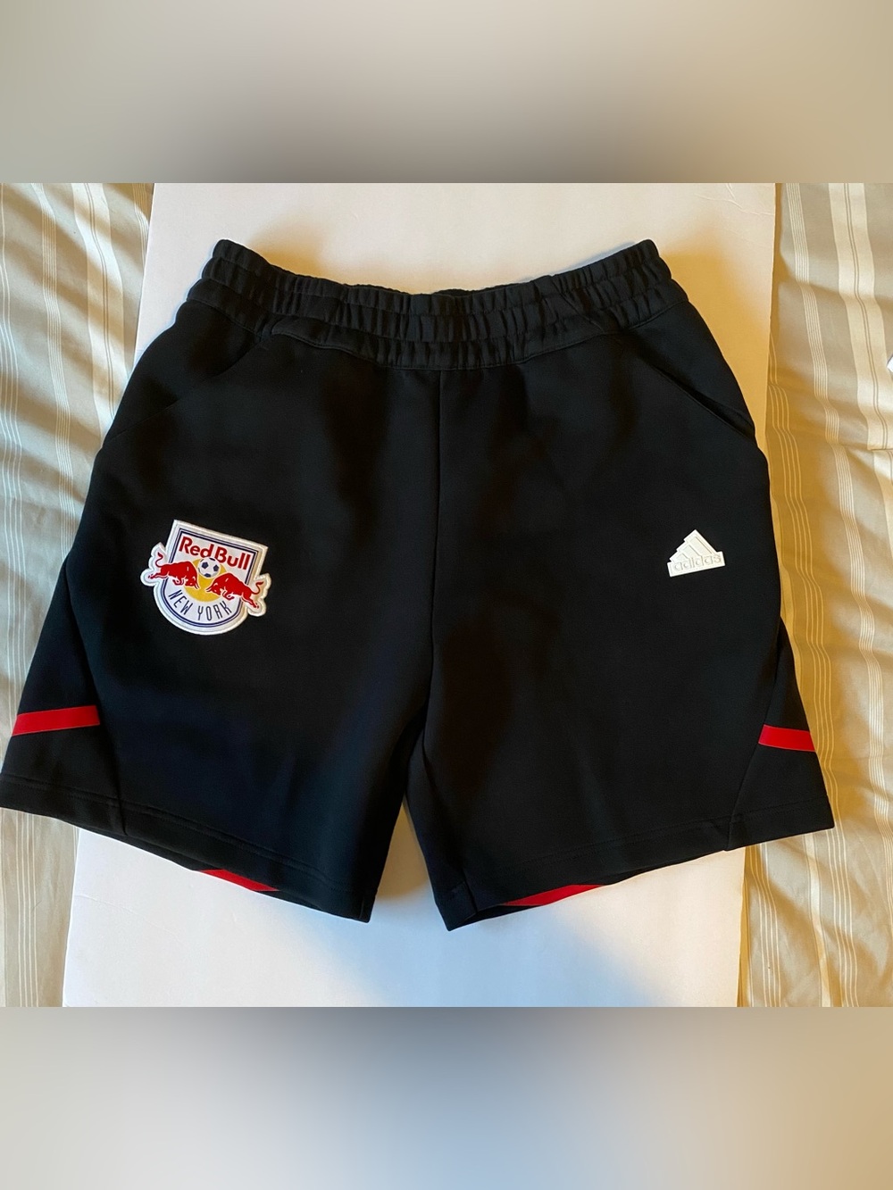 Adidas New York Red Bulls FC Shorts Men Size Medium New